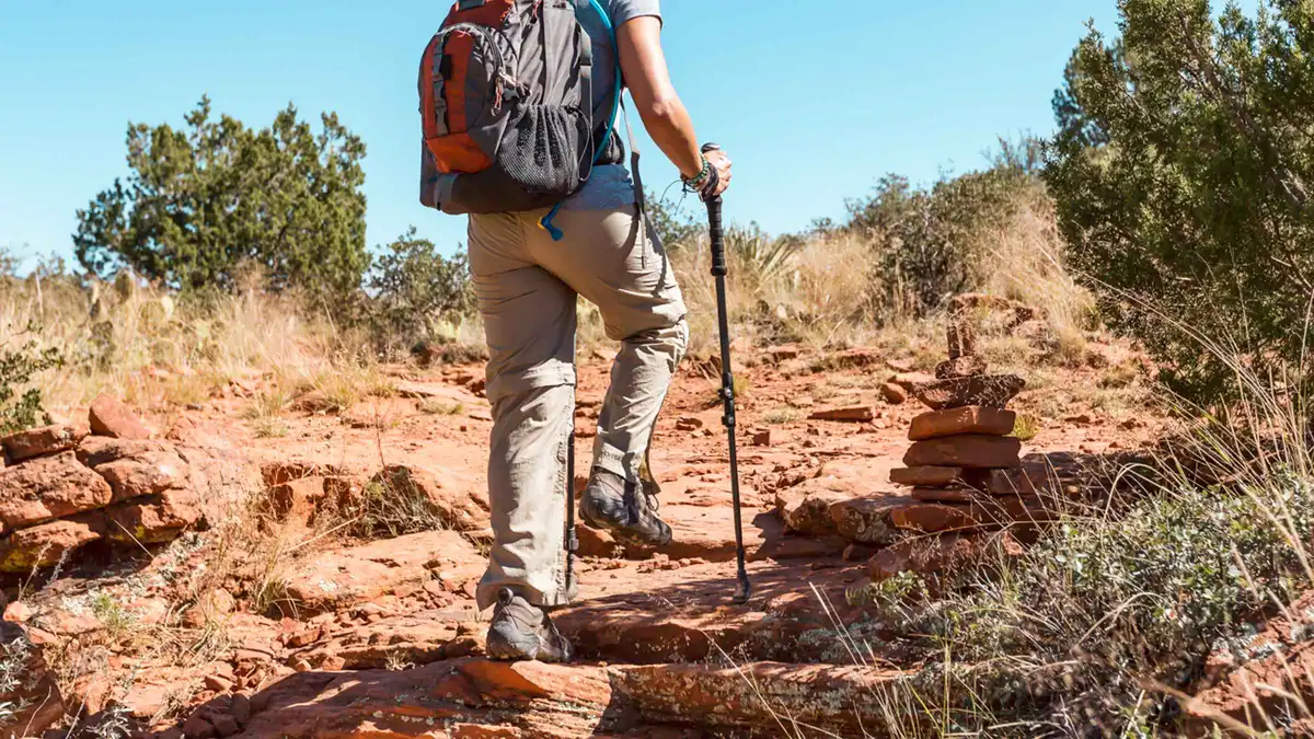 Sinagua-era cliff dwelling reached on a guided Sedona archaeology hike